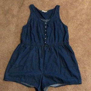 Blue Jean Romper